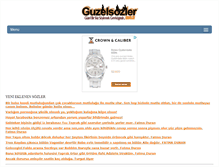 Tablet Screenshot of guzelsozler.com.tr