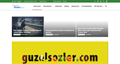 Desktop Screenshot of guzelsozler.com